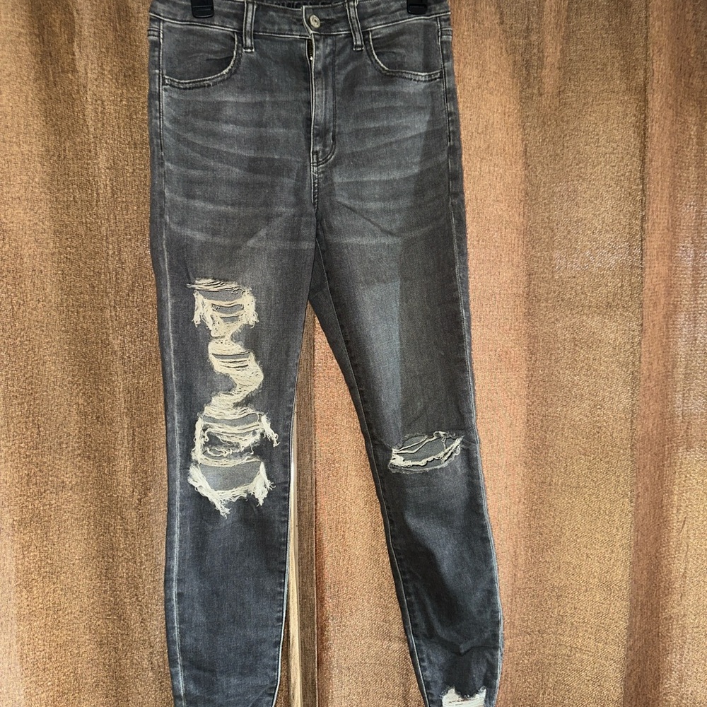 American Eagle Grey Jeans for Women